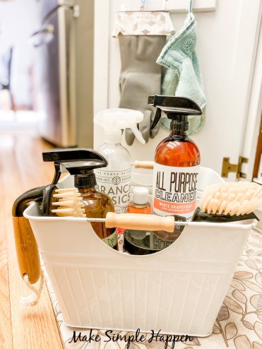 MakeSimpleHappen Cleaning Bin